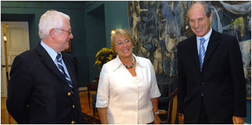 Jefa de Estado se reunió con presidente de la Sofofa