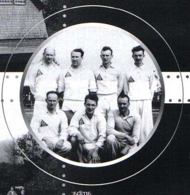 Foto primer equipo de faustball del Club Gimnástico Alemán de Llanquihue