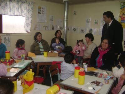 Mamás de sectores rurales de Frutillar  participan la educación de sus hijos
